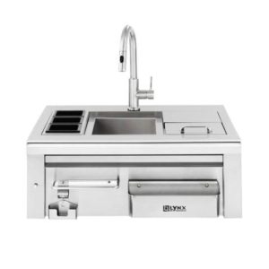 LCS30 30" COCKTAIL PRO SINK WITH ICE BIN & FAUCET