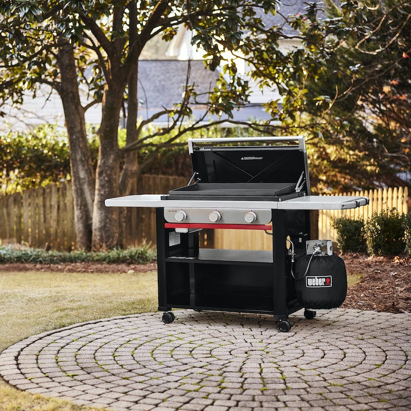 1500014 Slate 30" Rust-Resistant Griddle LP - Image 3