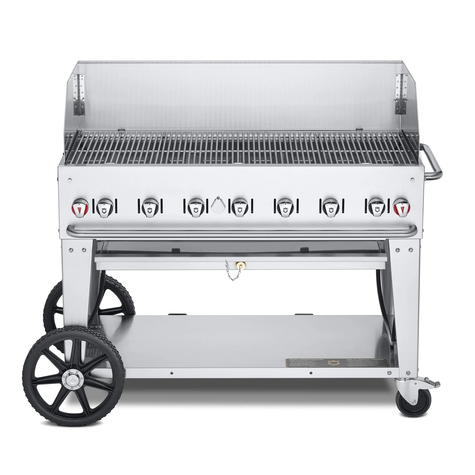 CV-MCB-48WGP LP Crown Verity Mobile Gas Grill with Windguard Package